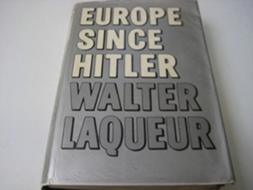 Beispielbild fr Europe Since Hitler zum Verkauf von Anybook.com