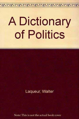 A Dictionary of Politics