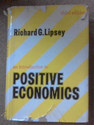 Beispielbild fr An introduction to positive economics zum Verkauf von WorldofBooks