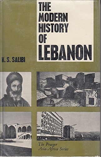 Beispielbild fr Modern History of the Lebanon zum Verkauf von Isaiah Thomas Books & Prints, Inc.