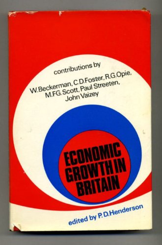 Beispielbild fr Economic Growth in Britain zum Verkauf von Anybook.com