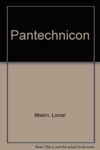 Stock image for Pantechnicon (a first printing) for sale by S.Carter