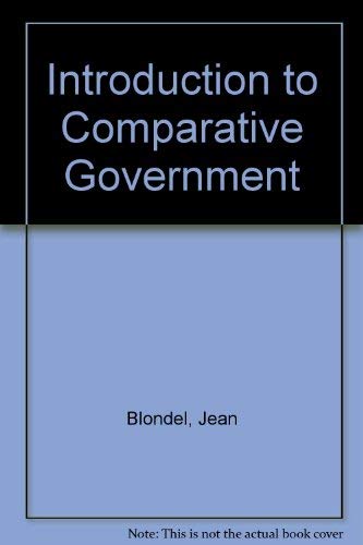 Stock image for An Introduction to Comparative Government for sale by BookDepart