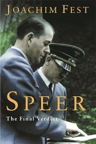 Beispielbild fr Speer: The Final Verdict zum Verkauf von ThriftBooks-Atlanta