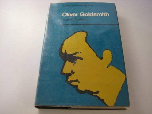 9780297762300: Oliver Goldsmith (Masters of World Literature)