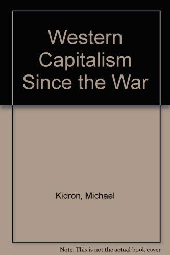 Stock image for Western capitalism since the war for sale by Better World Books