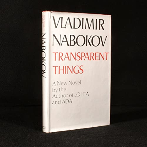 Stock image for Transparent things: A novel, for sale by Umpqua Books