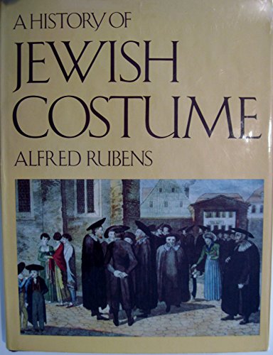 9780297765936: A history of Jewish costume,