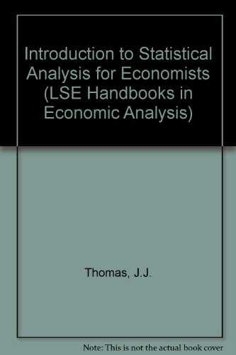 An Introduction to Statistical Analysis for Economists.