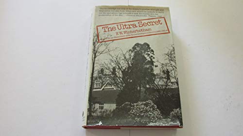 Imagen de archivo de The Ultra Secret a la venta por Better World Books