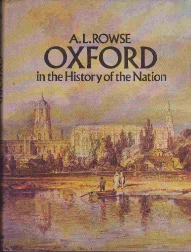 Beispielbild fr Oxford in the History of the Nation zum Verkauf von WorldofBooks