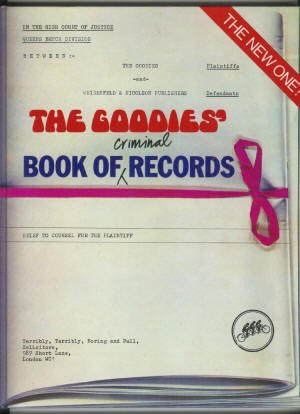 Stock image for The Goodies' Book of Criminal Records for sale by HPB-Diamond