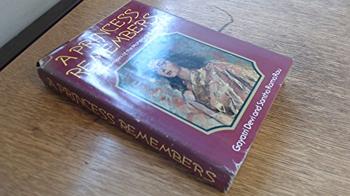 Stock image for Princess Remembers: Memoirs of the Maharani of Jaipur for sale by GF Books, Inc.