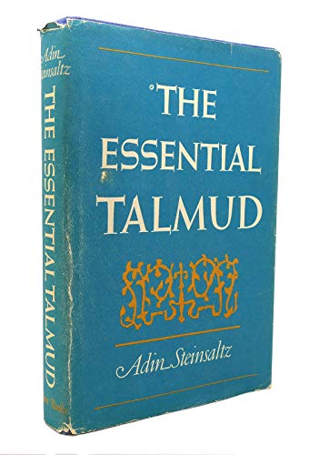 Stock image for The essential Talmud for sale by Hippo Books