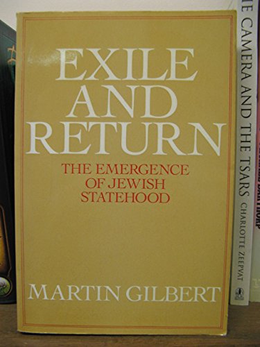 Exile and Return (9780297776239) by Martin Gilbert