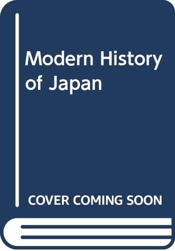 9780297779629: Modern History of Japan