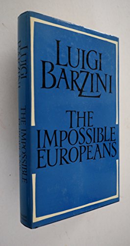 Imagen de archivo de Impossible Europeans a la venta por RIVERLEE BOOKS