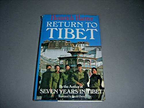 Beispielbild fr Return to Tibet zum Verkauf von ThriftBooks-Atlanta
