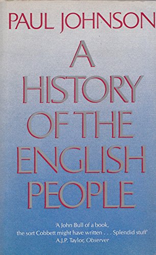 Beispielbild fr History of the English People zum Verkauf von Wonder Book