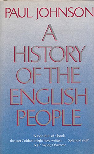 9780297786238: History of the English People