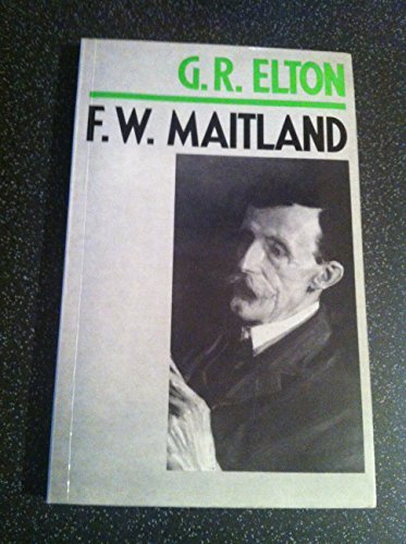 Imagen de archivo de F.W.Maitland a la venta por BASEMENT BOOKS