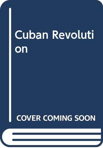 Imagen de archivo de Cuban Revolution a la venta por Hay-on-Wye Booksellers