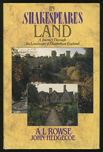 Stock image for In Shakespeare's Land for sale by WorldofBooks