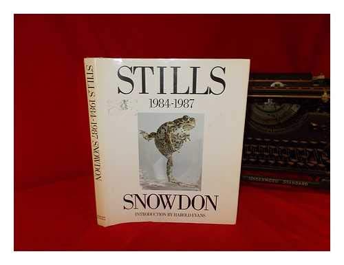 9780297791850: Snowdon: Stills, 1984-1987