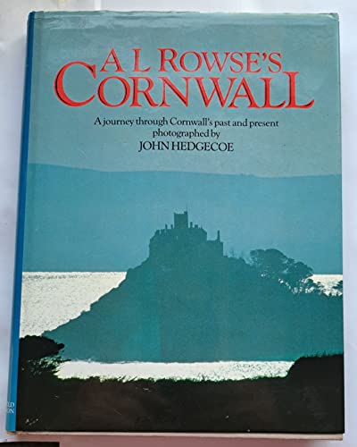 Stock image for A.L. Rowse's Cornwall for sale by WorldofBooks