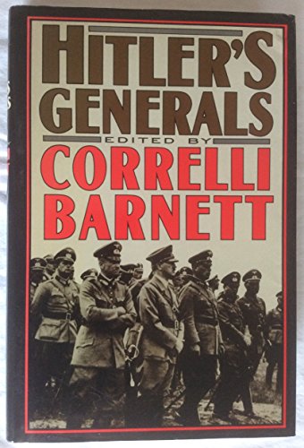 Beispielbild fr Hitler's Generals zum Verkauf von AwesomeBooks