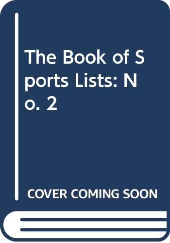 The Book Of Sports Lists II (9780297811367) by Brown