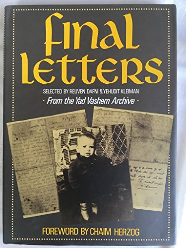 Beispielbild fr Final Letters zum Verkauf von Wonder Book