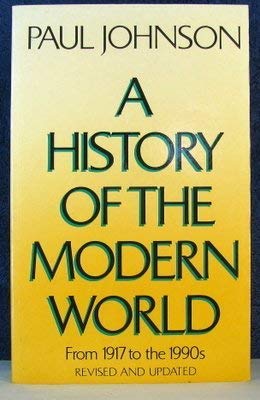 Beispielbild fr History of the Modern World: From 1917 to the 1990's zum Verkauf von AwesomeBooks