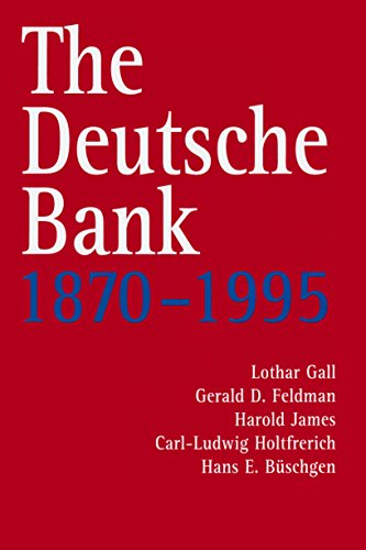 Beispielbild fr The Deutsche Bank, 1870-1995 zum Verkauf von SecondSale