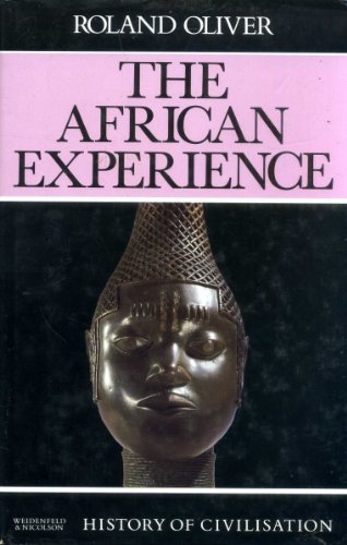 Beispielbild fr African Experience (History of Civilization) zum Verkauf von medimops