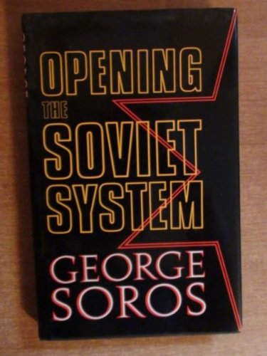 Imagen de archivo de Opening the Soviet System a la venta por Housing Works Online Bookstore