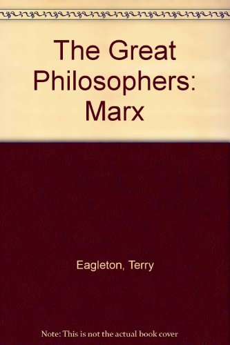 9780297840015: The Great Philosophers: Marx