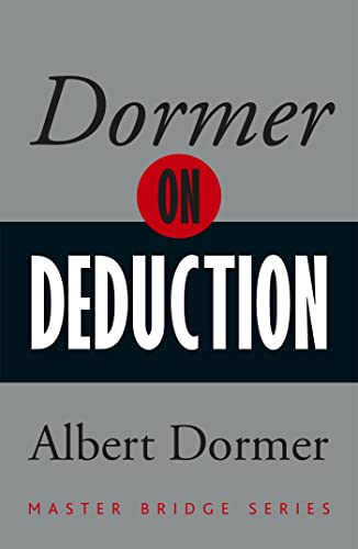 Beispielbild fr Dormer on Deduction (Master Bridge Series) zum Verkauf von Books From California