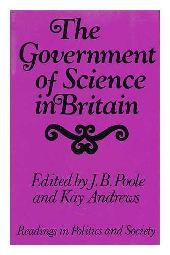 Imagen de archivo de The Government of Science in Britain a la venta por Better World Books: West