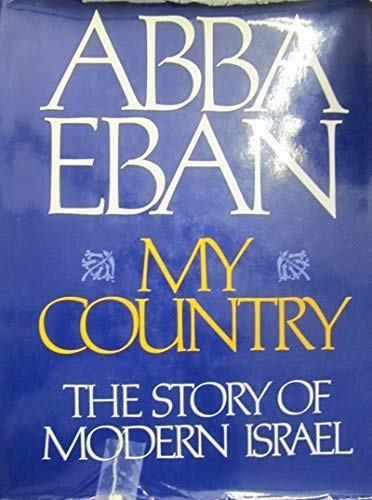 Stock image for My country: The story of modern Israel for sale by Hafa Adai Books