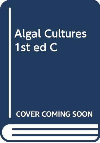 9780299033408: Algal Cultures 1St Ed (C)