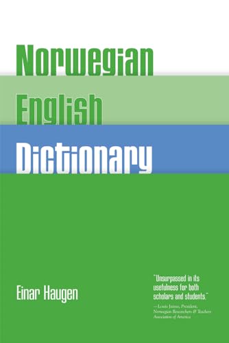 Beispielbild fr Norwegian-English Dictionary : A Pronouncing and Translating Dictionary of Modern Norwegian (Bokml and Nynorsk) with a Historical and Grammatical Introduction zum Verkauf von Better World Books