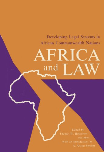 Stock image for Africa and law : developing legal systems in African Commonwealth nations. for sale by Kloof Booksellers & Scientia Verlag