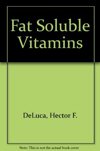 Imagen de archivo de Fat-Soluble Vitamins a la venta por Better World Books
