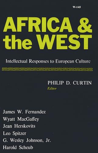 9780299061241: Africa and the West: Intellectual Responses to European Culture