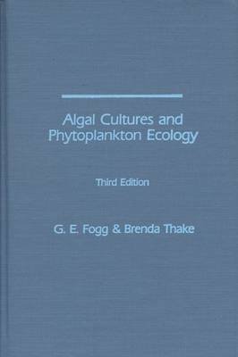 Stock image for Algal Cultures and Phytoplankton Ecology for sale by Sessions Book Sales