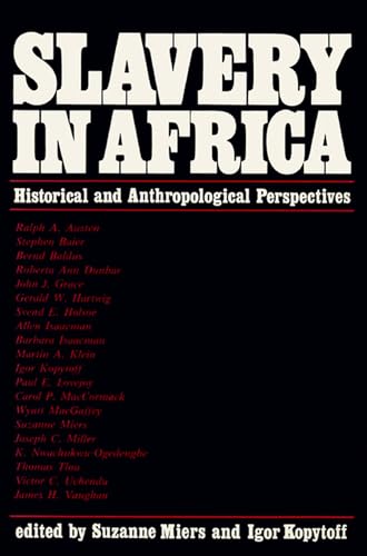 9780299073343: Slavery in Africa: Historical and Anthropological Perspectives: Historical & Anthropological Perspectives