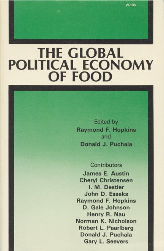 The Global Political Economy of Food (9780299077549) by Hopkins, Raymond F.