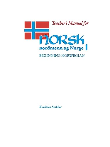 Stock image for Norsk Nordmenn og Norge Teacher's Manual for sale by Chequamegon Books