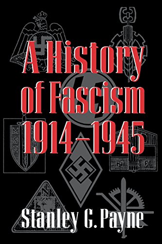 Beispielbild fr A History of Fascism, 1914-?1945 zum Verkauf von SecondSale